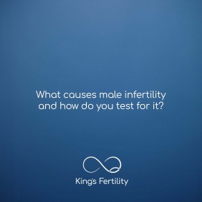 What causes male infertility and how do you test for it?